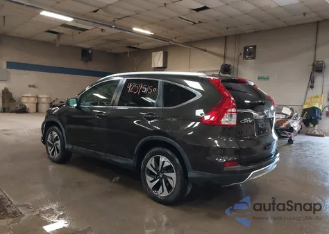 2015 Honda Cr-V Touring из США, поврежденный, VIN 5J6RM4H97FL074216